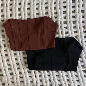Corset tube top bundle-up!